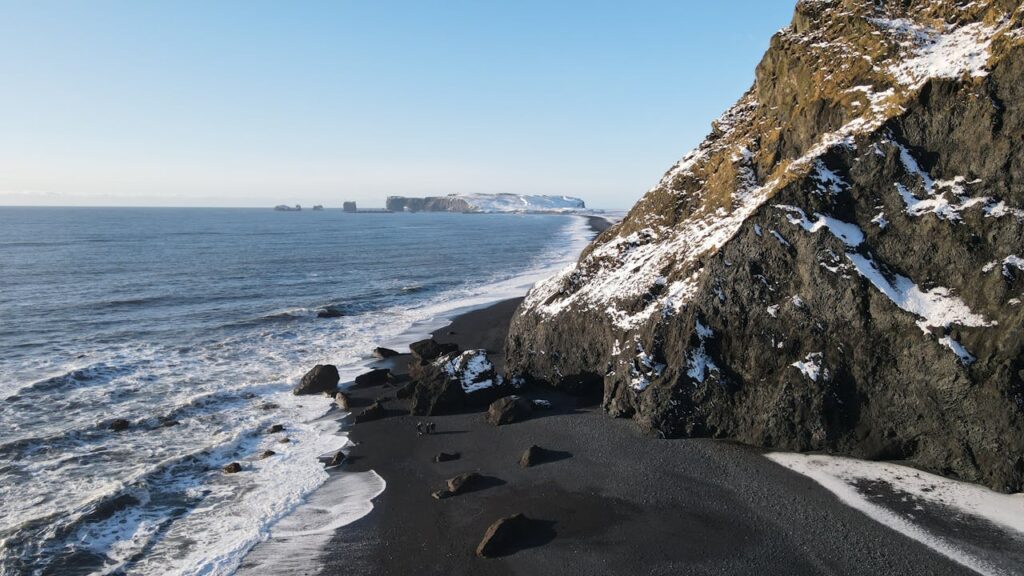 black beach