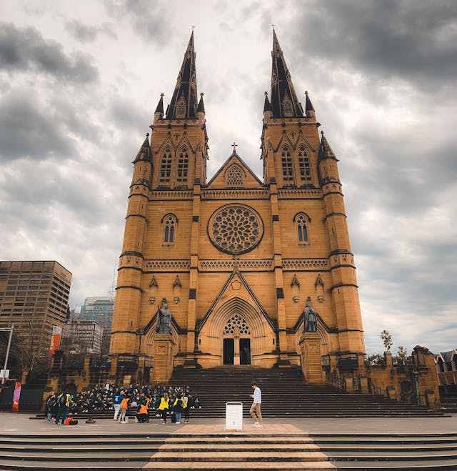 Hyde Park and St. Mary's Cathedral