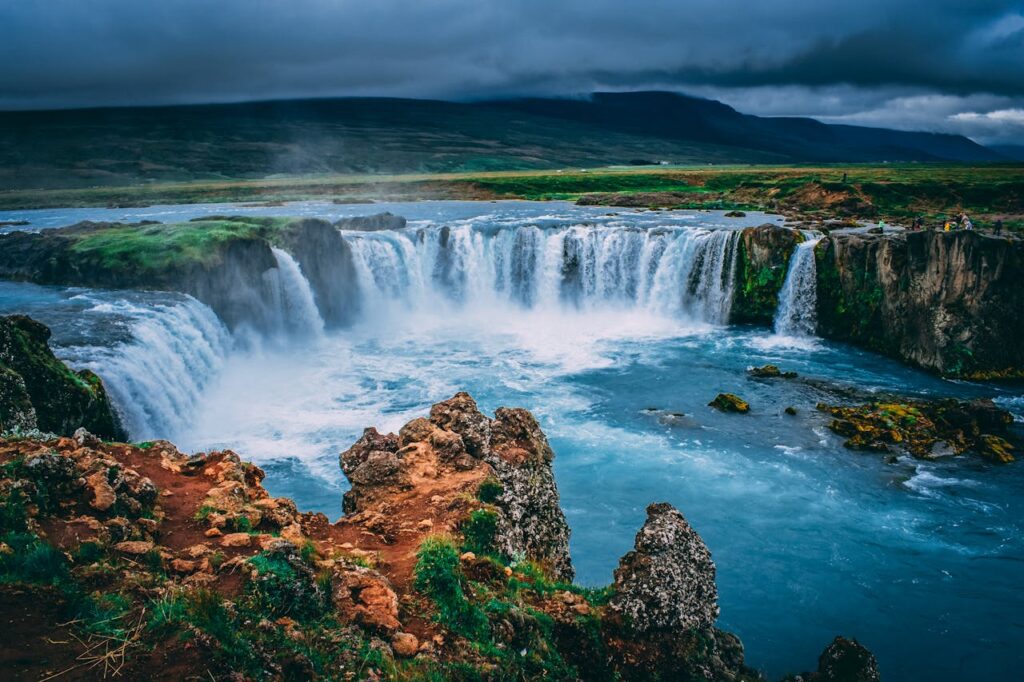 waterfalls