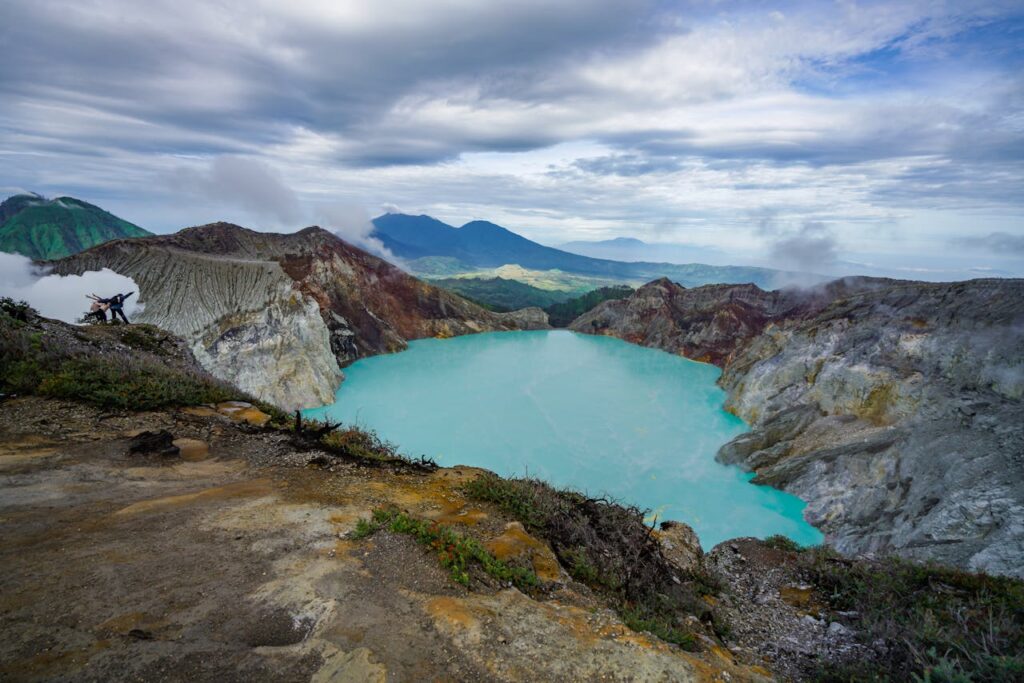 The Blue Flames of Ijen Crater